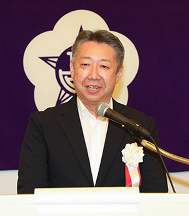 太宰府高校同窓会会長　陶山良尚